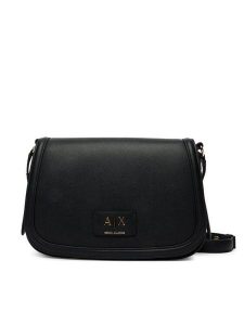 Armani Exchange Torebka XW002594 AF22649 UC001 Czarny. Czarne torebki klasyczne Armani Exchange, bez wzorów, ze skóry, bez dodatków. Za 629,99 zł.