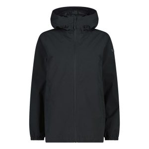 Kurtka przeciwdeszczowa damska CMP Verge Jacket Fix Hood. Szare kurtki CMP, s, bez wzorów, bez kaptura. Za 298,99 zł.