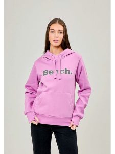 Bench Bluza "Tealy" w kolorze fioletowym rozmiar: 36. Różowe bluzy Bench, bez wzorów, z kapturem. Za 109,78 zł.