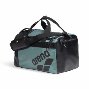 Torba sportowa Arena All Set 25 L Sage. Zielone torby podróżne i sportowe Arena, bez wzorów, z materiału, na ramię. Za 129,99 zł.