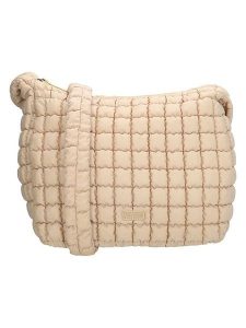 Beagles Shopper bag "Valencia" w kolorze beżowym - 47 x 36 x 15 cm rozmiar: onesize. Brązowe shopper bag Beagles, bez wzorów, z materiału, na ramię, bez dodatków. Za 108,99 zł.