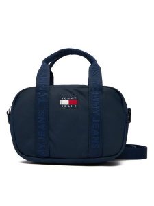 Tommy Jeans Torebka Tjw Ess Daily Crossover AW0AW17889 Granatowy. Niebieskie torebki klasyczne Tommy Jeans, bez wzorów, z jeansu, bez dodatków. Za 299,99 zł.