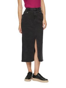 S.Oliver Spódnica dżinsowa w kolorze czarnym rozmiar: 34. Czarne spódnice s.Oliver, na co dzień, s, bez wzorów, z bawełny, maxi. Za 82,64 zł.