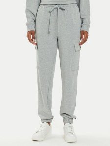TWINSET Spodnie dresowe 242TP2491 Szary Regular Fit. Szare spodnie dresowe Twinset, s, bez wzorów, z bawełny. Za 359,99 zł.