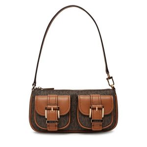 Torebka MICHAEL Michael Kors. Brązowe torebki klasyczne MICHAEL Michael Kors, bez wzorów, bez dodatków. Za 679,99 zł.