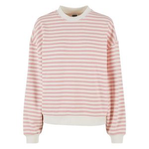 Bluza damska Urban Classics. Białe bluzy Urban Classics, bez wzorów, z bawełny, bez kaptura. Za 198,50 zł.