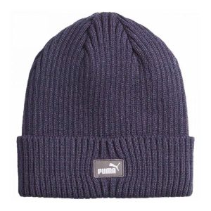 Czapka Damska Mankiety Classic. Niebieskie czapki Puma, bez wzorów, sportowe. Za 100,99 zł.