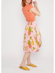 Blutsgeschwister Spódnica w kolorze jasnoróżowym rozmiar: S. Różowe spódnice Blutsgeschwister, na imprezę, s, bez wzorów, z wiskozy, klasyczne, midi. Za 140,53 zł.