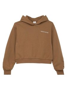S.Oliver Bluza w kolorze jasnobrązowym rozmiar: XL. Brązowe bluzy s.Oliver, s, z aplikacjami, z kapturem. Za 74,63 zł.