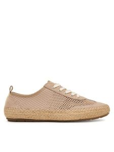 EMU Australia Espadryle Jaida W13274 Beżowy. Brązowe espadryle EMU Australia, bez wzorów, z materiału, bez obcasa. Za 338,99 zł.