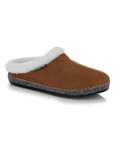 Kimberfeel Kapcie "Wooly" w kolorze jasnobrązowo-białym rozmiar: 37. Białe kapcie Kimberfeel, bez wzorów, z materiału. Za 126,99 zł.