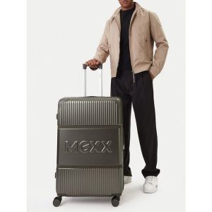 Walizka duża MEXX. Szare walizki Mexx, bez wzorów, duże. Za 399,99 zł.