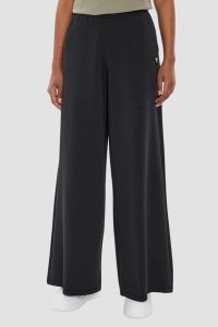 GUESS Czarne damskie spodnie dresowe Olympe Wide Leg, Rozmiar S. Czarne spodnie dresowe Guess, s, z aplikacjami, z dresówki. Za 489,99 zł.