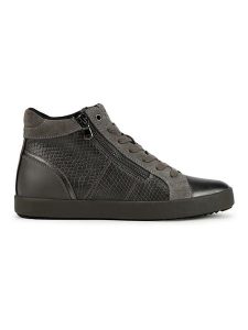 Geox Sneakersy "Blomiee" w kolorze szarym rozmiar: 40. Szare trampki Geox, bez wzorów, z gumy, za kostkę, bez zapięcia. Za 196,70 zł.