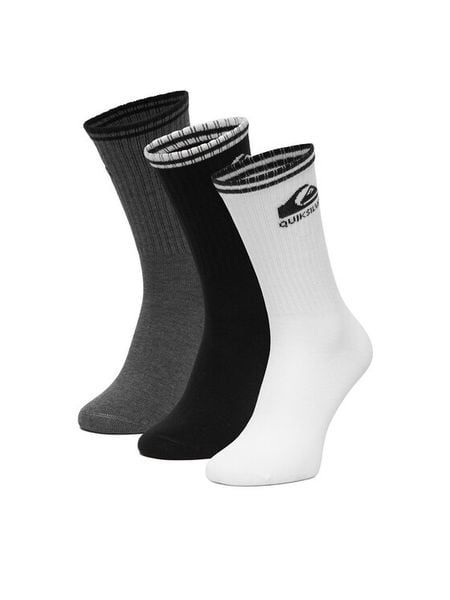 Quiksilver Skarpety długie CEO_BR_QUIK_2041_W_AW25 (3 PACK) Kolorowy. Skarpetki Quiksilver, bez wzorów, z bawełny. Za 39,99 zł.