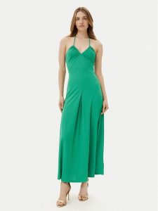 Silvian Heach Sukienka letnia Madev GPP25330VE Zielony Slim Fit. Zielone kombinezony Silvian Heach, na lato, bez wzorów, z syntetyku, bez kołnierzyka, bez ramiączek. Za 339,99 zł.