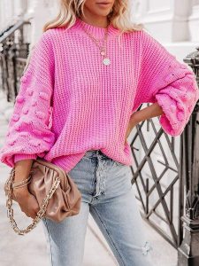 LA Angels Sweter w kolorze różowym rozmiar: M. Różowe swetry oversize LA Angels, m, bez wzorów, bez ramiączek. Za 254,14 zł.