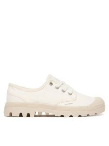 Palladium Trampki Pampa Oxford 92351-100-M Biały. Białe trampki Palladium, bez wzorów, z materiału, bez zapięcia. Za 339,99 zł.