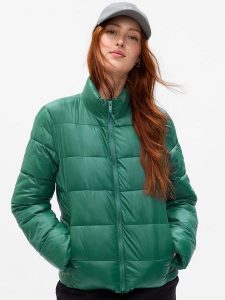 Gap Kurtka przejściowa 724309-04 Zielony Regular Fit. Zielone kurtki GAP, s, bez wzorów, z syntetyku, bez kaptura. Za 229,99 zł.
