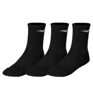 Skarpety do biegania Mizuno Training 3 pary. Białe skarpetki Mizuno, bez wzorów. Za 44,99 zł.