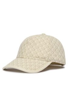 Calvin Klein Czapka z daszkiem LV04F5036G Écru. Białe czapki Calvin Klein, bez wzorów, z bawełny. Za 142,99 zł.