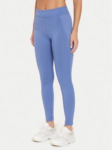 Reebok Legginsy Lux Contour Tight 100076337 Niebieski Slim Fit. Niebieskie legginsy Reebok, bez wzorów, z syntetyku. Za 169,99 zł.