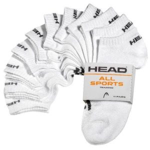 Head Elements Skarpetki Sneaker 11-pack Białe 39-42. Białe skarpetki Head, bez wzorów, z bawełny. Za 183,99 zł.