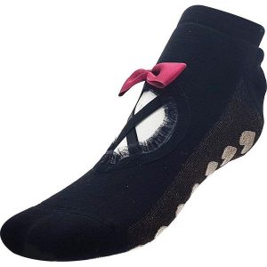 Skarpety damskie Babette Ballerina, szare. Czarne skarpetki R-EVENGE, bez wzorów, z elastanu. Za 130,89 zł.