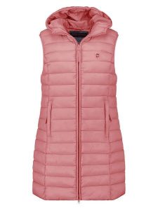 ANAPURNA Kamizelka pikowana "Vakitalana Long" w kolorze jasnoróżowym rozmiar: S. Różowe kamizelki ANAPURNA, s, bez wzorów, bez kołnierzyka, bez ramiączek, bez kaptura. Za 87,61 zł.