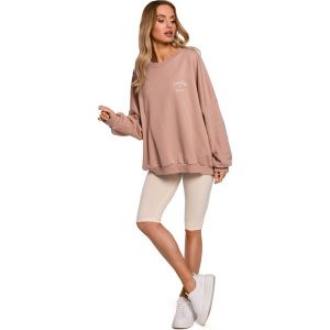 Bawełniane Legginsy Typu Kolarki - Śmietankowe. Czarne legginsy MOE, bez wzorów, z bawełny. Za 129,90 zł.