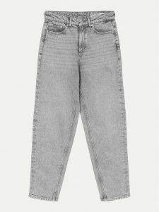 Vero Moda Jeansy Tessa 10308860 Szary Mom Fit. Szare jeansy Vero Moda, bez wzorów, z bawełny. Za 149,99 zł.