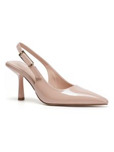 C'M Czółenka w kolorze beżowym rozmiar: 37. Brązowe czółenka C'M, bez wzorów, bez obcasa, na szpilce, bez zapięcia. Za 108,99 zł.