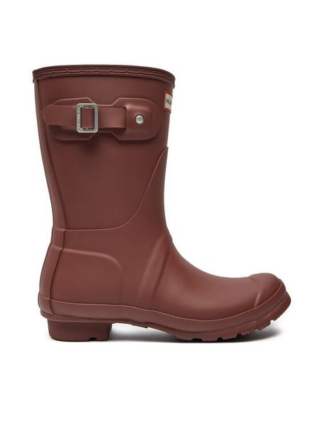 Hunter Kalosze WFS1000RMA Bordowy. Czerwone kalosze Hunter, bez wzorów, z syntetyku. Za 293,99 zł.