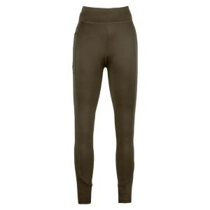 Damskie legginsy Jack Pyke. Brązowe legginsy JACK PYKE, bez wzorów, z elastanu, z podwyższonym stanem. Za 247,50 zł.