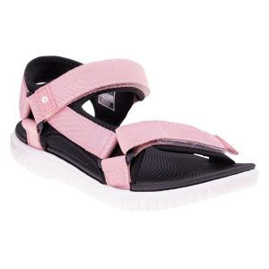 Sandały Damskie Apodis. Fioletowe buty trekkingowe Hi-tec, bez zapięcia. Za 152,99 zł.