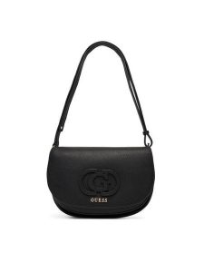 Guess Torebka Calebra HWBG95 36210 Czarny. Czarne listonoszki Guess, z aplikacjami, ze skóry, bez dodatków. Za 409,99 zł.