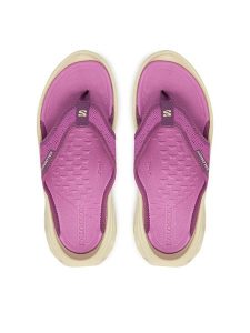 Salomon Japonki Reelax Break 6.0 L47995400 Fioletowy. Fioletowe klapki Salomon, bez wzorów, z materiału, bez obcasa. Za 299,99 zł.