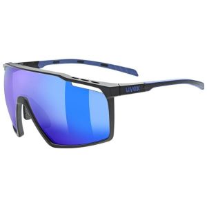 Okulary do biegania Uvex MTN Perform - black blue matt/mirror blue. Czarne okulary przeciwsłoneczne UVEX. Za 322,47 zł.