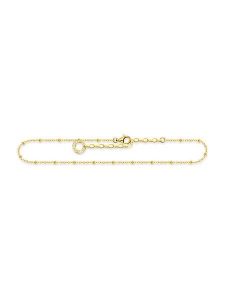 Thomas Sabo Pozłacana bransoletka na kostkę rozmiar: onesize. Żółte bransoletki Thomas Sabo, pozłacane. Za 190,95 zł.