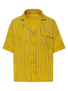 Naturana Koszula w kolorze żółtym rozmiar: L. Żółte koszule Naturana, l, bez wzorów, bez kołnierzyka, bez ramiączek. Za 86,99 zł.