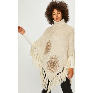 Desigual - Sweter. Kurtki marki Desigual. W wyprzedaży za 219,90 zł.