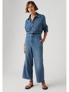 Levi's Kombinezon w kolorze niebieskim rozmiar: M. Niebieskie kombinezony Levi's®, m, bez wzorów, bez kołnierzyka, bez ramiączek. Za 269,75 zł.