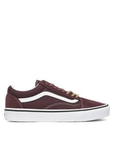 Vans Tenisówki Old Skool VN000D6WHLB1 Fioletowy. Fioletowe trampki Vans, bez wzorów, ze skóry, bez zapięcia. Za 369,99 zł.