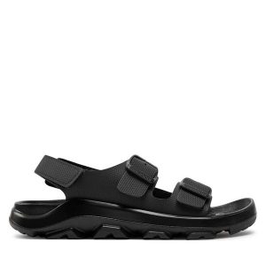 Sandały Birkenstock. Czarne sandały Birkenstock, bez wzorów, bez obcasa, na płaskiej podeszwie, bez zapięcia. Za 369,99 zł.