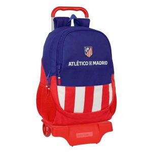 Plecak szkolny Atlético Madrid Poliester 600D. Czerwone plecaki MBRANDS. Za 339,50 zł.