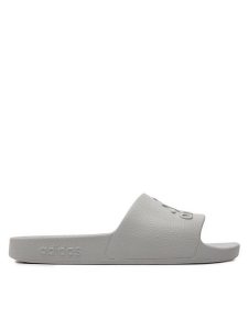 Adidas Klapki adilette Aqua Slides IF6068 Szary. Szare kalosze ADIDAS, bez wzorów, z tworzywa sztucznego. Za 89,99 zł.