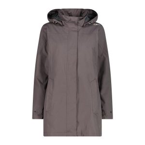 Damska kurtka wodoodporna CMP. Brązowe kurtki CMP, xl, bez wzorów, bez kaptura. Za 349,40 zł.