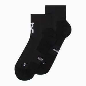 Skarpety On Core Run Mid 2. Czarne skarpetki On, bez wzorów. Za 159,99 zł.