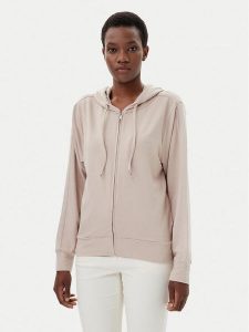 BOSS Bluza Icon 50540064 Beżowy Regular Fit. Brązowe bluzy Boss, s, bez wzorów, z wiskozy, bez kaptura. Za 349,99 zł.