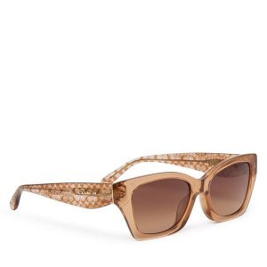 Okulary przeciwsłoneczne Coach. Brązowe okulary przeciwsłoneczne Coach. Za 639,99 zł.